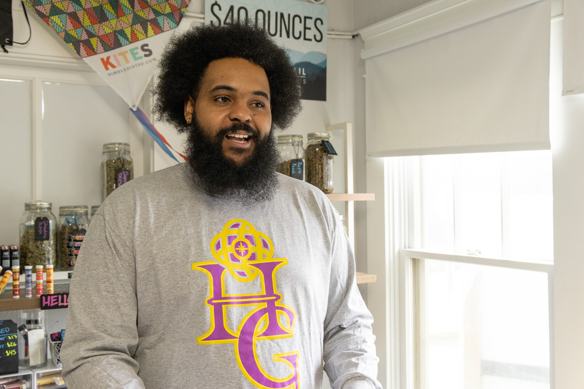 Daquon Buckhannon of Holy Grail Dispensary  